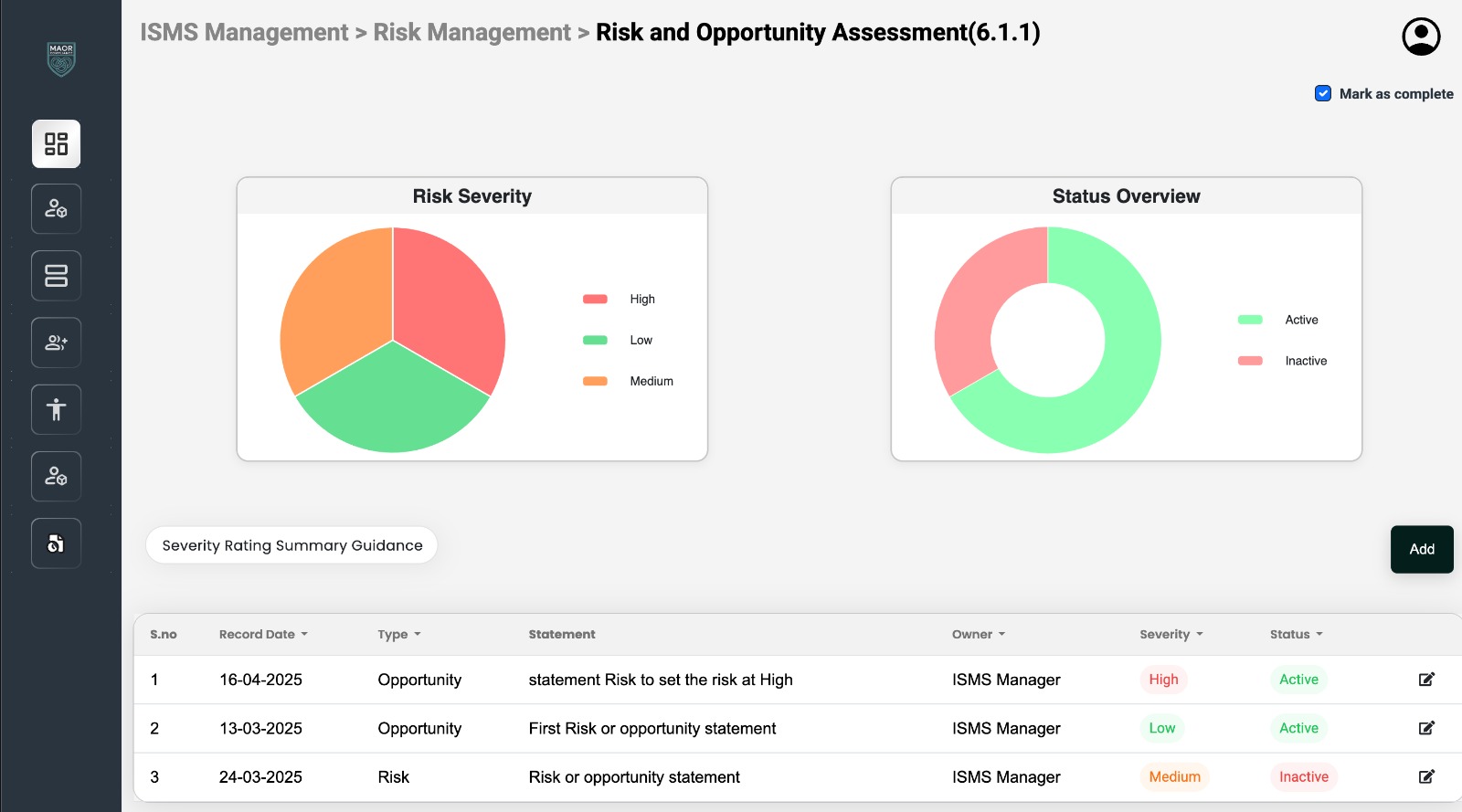 Risk Managment